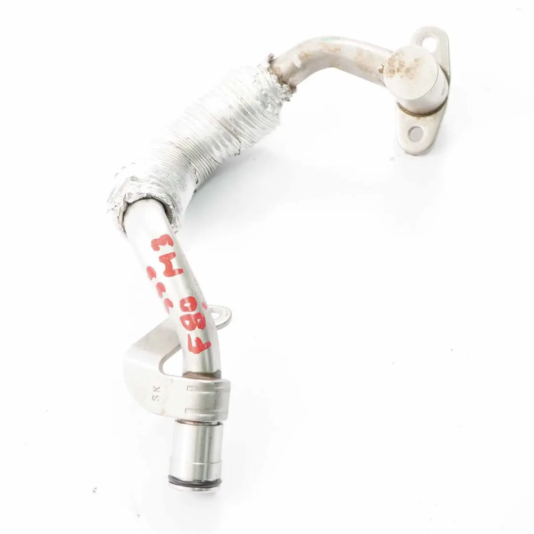 Oil Pipe BMW F80 M3 F82 M4 S55 Turbocharger Return Outlet Line to with Part number 7848526 Oil Pipe BMW F80 M3 F82 M4 S55 Turbocharger Return Outlet Line - SKU 7848526 - Part number 7848526