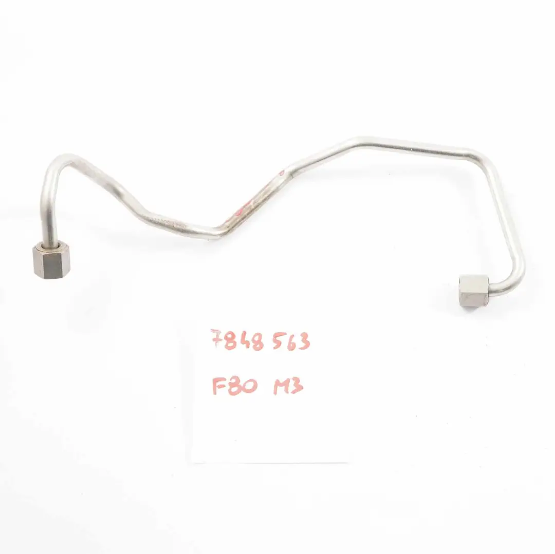 S55 Tubo Alimentazione Ad Alta Pressione Benzina per BMW F80 M3 F82 M4 con numero di parte 7848563 BMW F80 M3 F82 M4 S55 Tubo Alimentazione Ad Alta Pressione Benzina - SKU 7848563 - Numero di parte 7848563