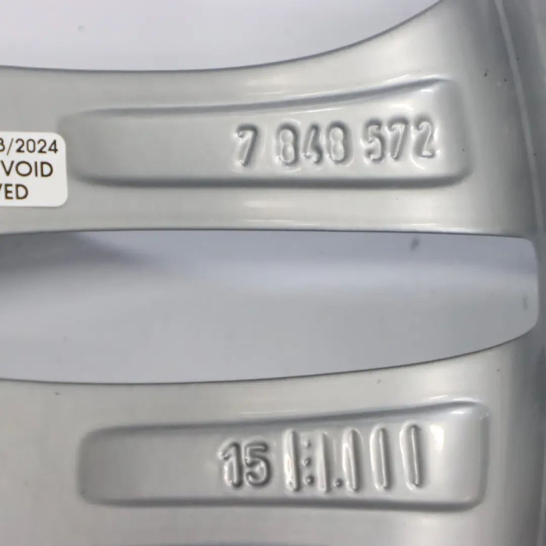BMW F10 F11 F06 F12 F13 Alloy Wheel Rim 18" 8J ET:30 M Double Spoke 613 - SKU 7848572-3 - Part number 7848572