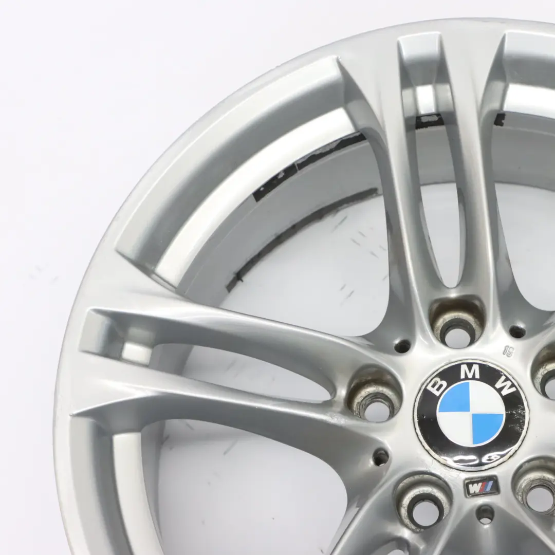 BMW F10 F11 F06 F12 F13 Alloy Wheel Rim 18" 8J ET:30 M Double Spoke 613 - SKU 7848572-3 - Part number 7848572