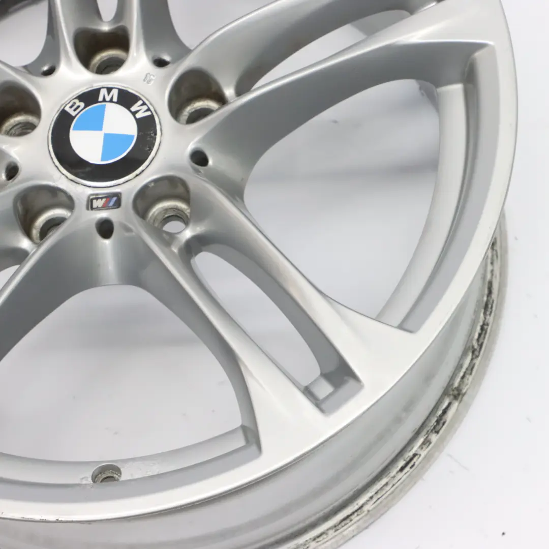Alloy Wheel Rim 18" 8J ET:30 M Double Spoke 613 to BMW F10 F11 F06 F12 F13 with Part number 7848572 BMW F10 F11 F06 F12 F13 Alloy Wheel Rim 18" 8J ET:30 M Double Spoke 613 - SKU 7848572-3 - Part number 7848572