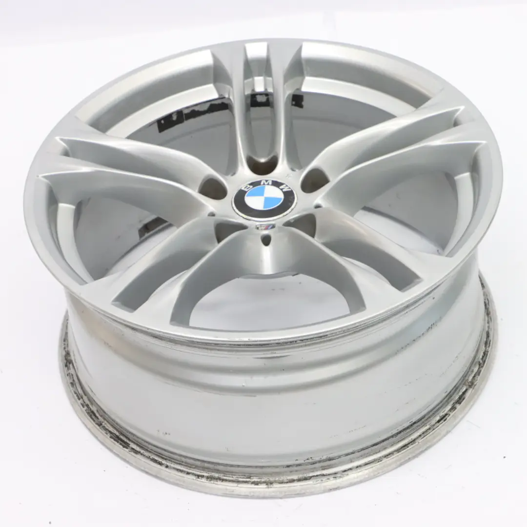 Alloy Wheel Rim 18" 8J ET:30 M Double Spoke 613 to BMW F10 F11 F06 F12 F13 with Part number 7848572 BMW F10 F11 F06 F12 F13 Alloy Wheel Rim 18" 8J ET:30 M Double Spoke 613 - SKU 7848572-3 - Part number 7848572