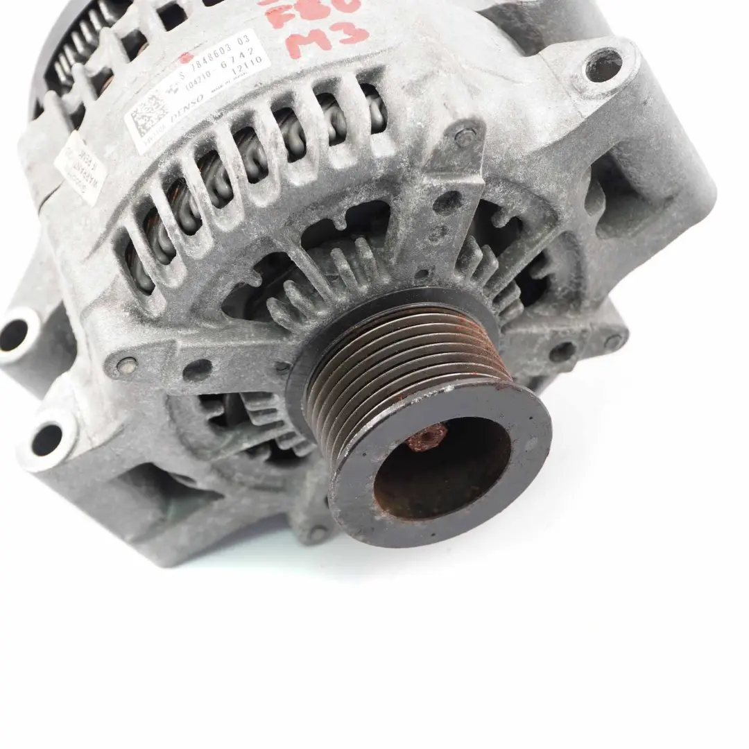  Alternator BMW F87 M2 F80 M3 F82 F83 M4 S55 Engine Generator 250A Denso - SKU 7848603 - Part number 7848603