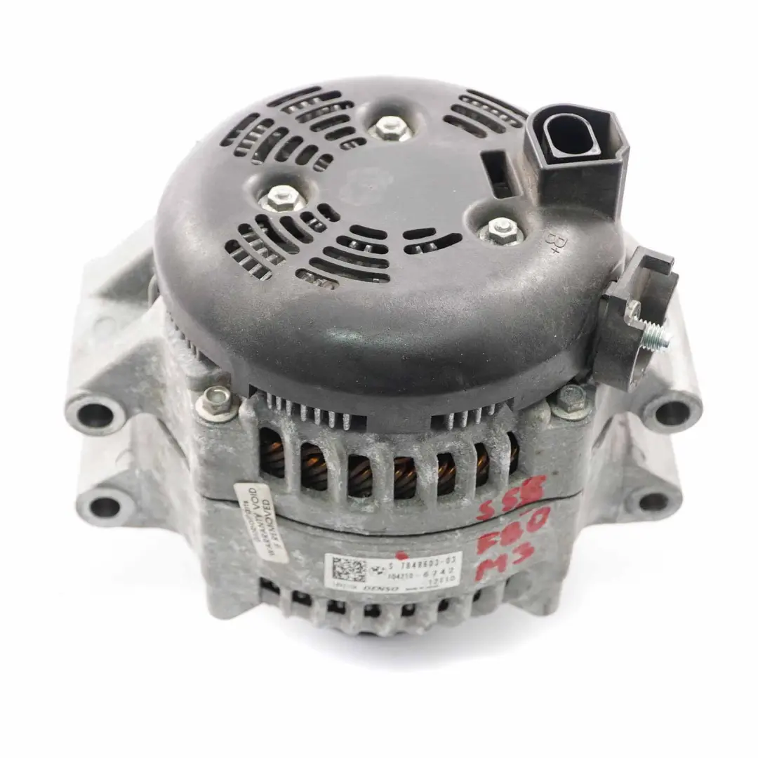Alternador BMW F87 M2 F80 M3 F82 F83 M4 S55 Motor Generador 250A Denso para con número de pieza 7848603 Alternador BMW F87 M2 F80 M3 F82 F83 M4 S55 Motor Generador 250A Denso - SKU 7848603 - Número de pieza 7848603