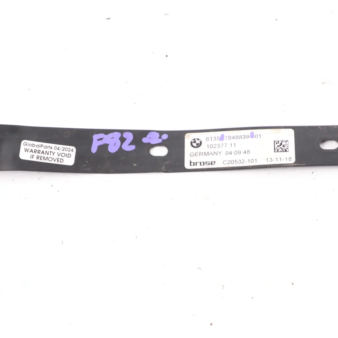 Coperchio Bagagliaio Sensore Apertura Intelligente per BMW F80 F82 F91 F92 con numero di parte 7848839 BMW F80 F82 F91 F92 Coperchio Bagagliaio Sensore Apertura Intelligente - SKU 7848839 - Numero di parte 7848839