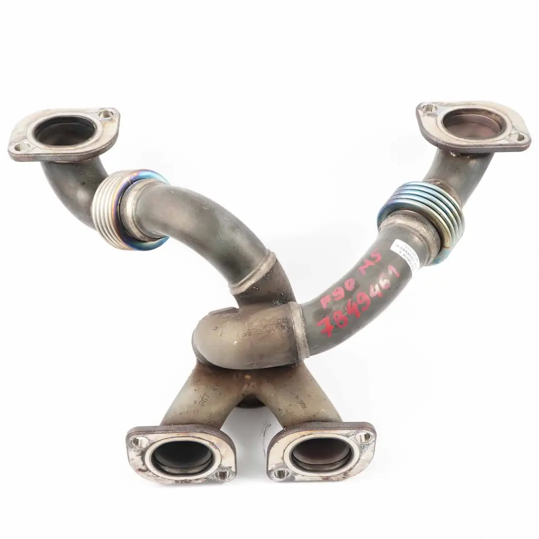 Kolektor Wydechowy do BMW F10 F90 M5 F13 F91 M6 o numerze 7849461 BMW F10 F90 M5 F13 F91 M6 Kolektor Wydechowy - SKU 7849461 - Numer Części 7849461