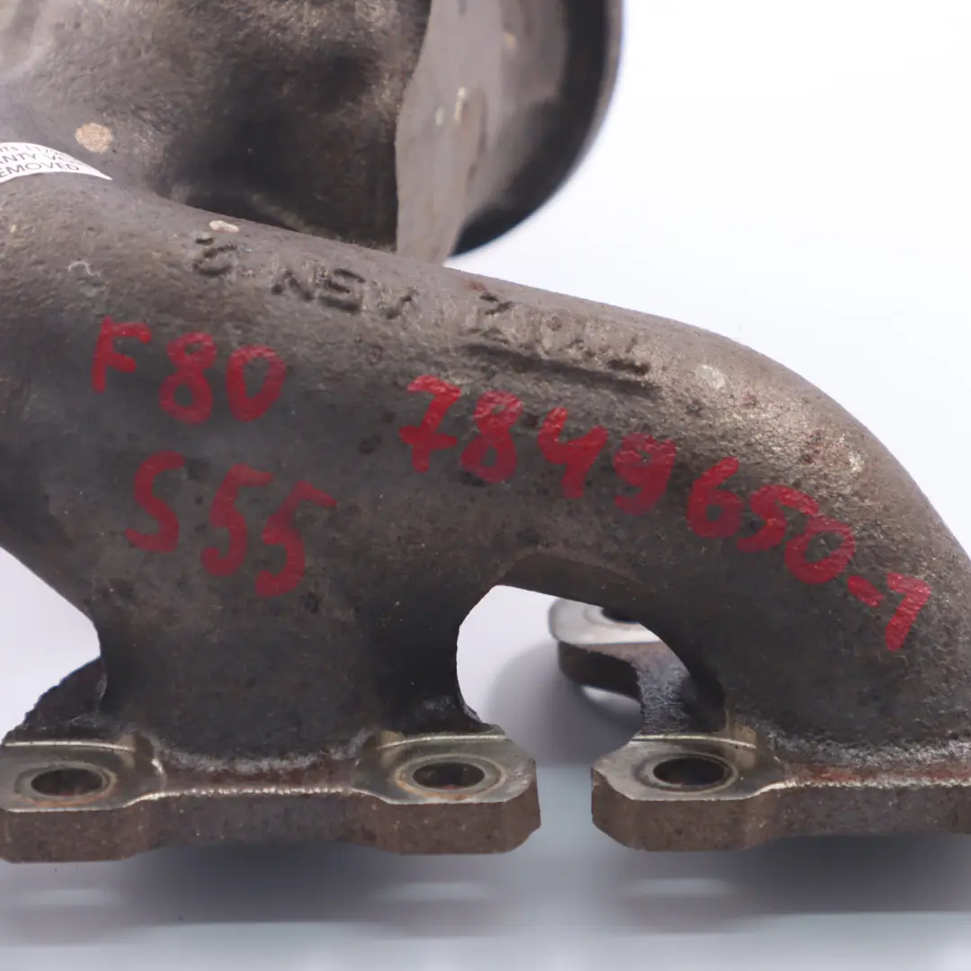 1-3 Cyl Collecteur d'échappement Turbo pour BMW F87 M2 LCI F80 M3 F82 M4 à propos du numéro de pièce 7849650 BMW F87 M2 LCI F80 M3 F82 M4 1-3 Cyl Collecteur d'échappement Turbo - SKU 7849650-1 - Numéro de pièce 7849650