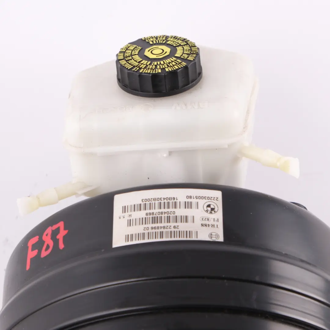 BMW F30 LCI F87 M2 F80 M3 Brake Servo Unit Brake Master Cylinder 2284896 - SKU 7849876 - Part number 7849876