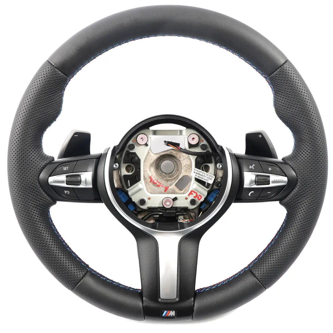 Leather Steering Wheel Paddle Shift to BMW F20 F21 LCI F30 F32 M Sport NEW Black with Part number 7850403 BMW F20 F21 LCI F30 F32 M Sport NEW Black Leather Steering Wheel Paddle Shift - SKU 7850403-1 - Part number 7850403