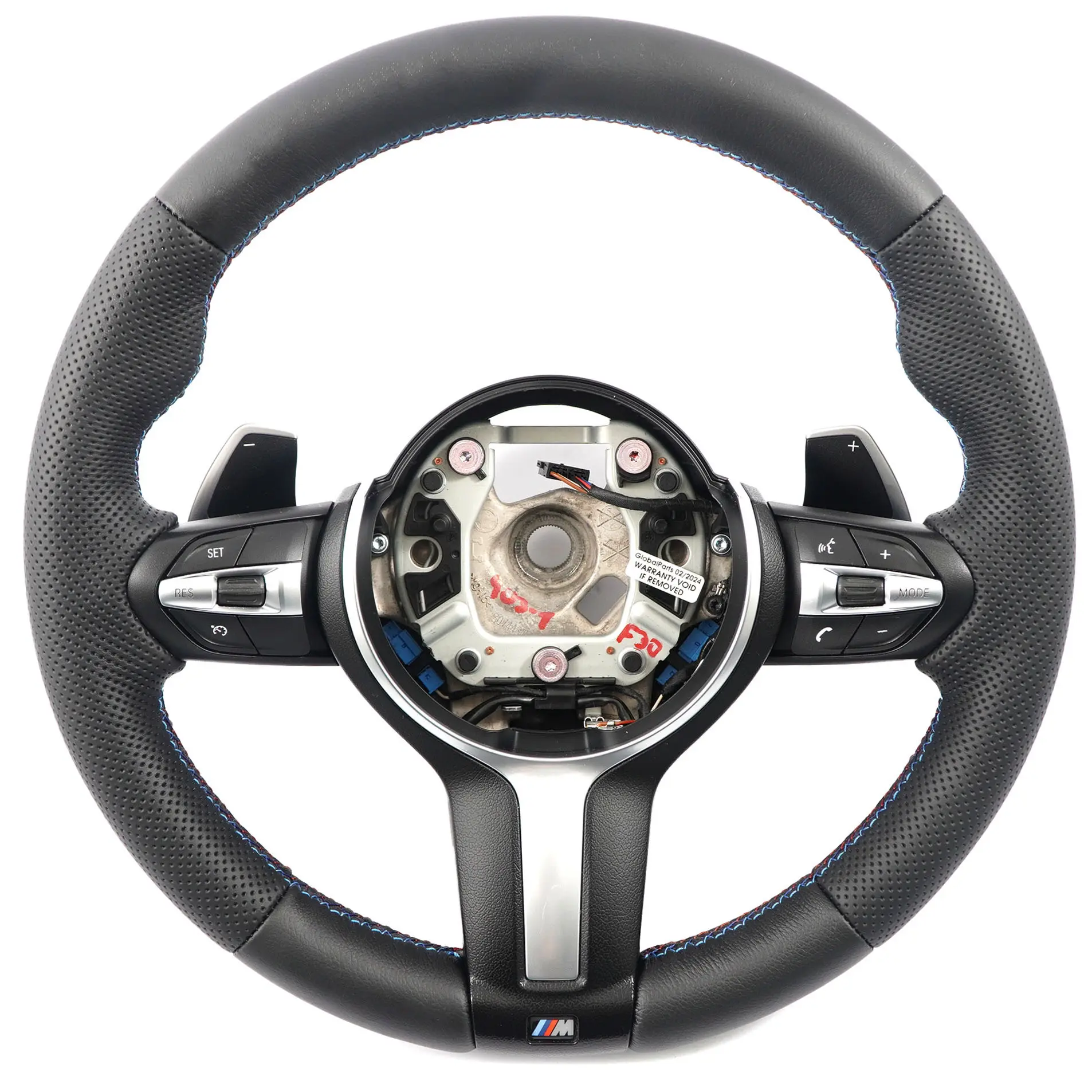 BMW F20 F21 LCI F30 F32 M Sport NUEVO Volante De cuero negro Paddle Shift