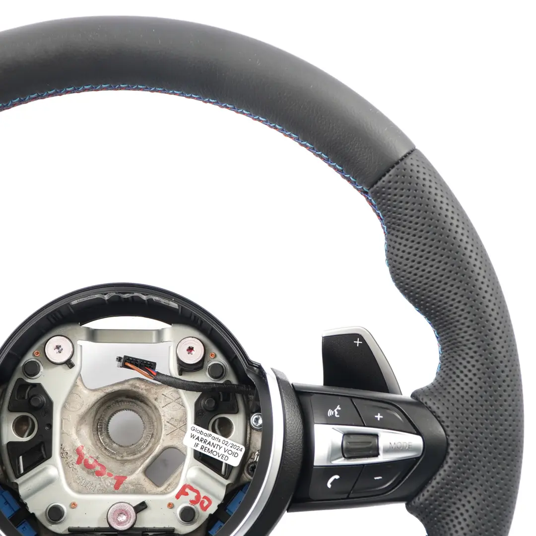 Nuova Pelle Nera Volante Leve del Cambio per BMW F20 F21 LCI F30 F32 M Sport con numero di parte 7850403 BMW F20 F21 LCI F30 F32 M Sport Nuova Pelle Nera Volante Leve del Cambio - SKU 7850403-1 - Numero di parte 7850403