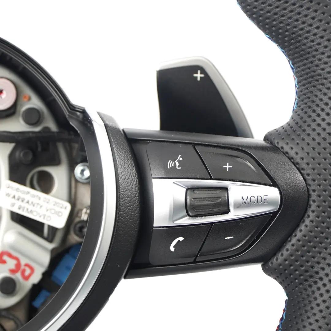 Leather Steering Wheel Paddle Shift to BMW F20 F21 LCI F30 F32 M Sport NEW Black with Part number 7850403 BMW F20 F21 LCI F30 F32 M Sport NEW Black Leather Steering Wheel Paddle Shift - SKU 7850403-1 - Part number 7850403