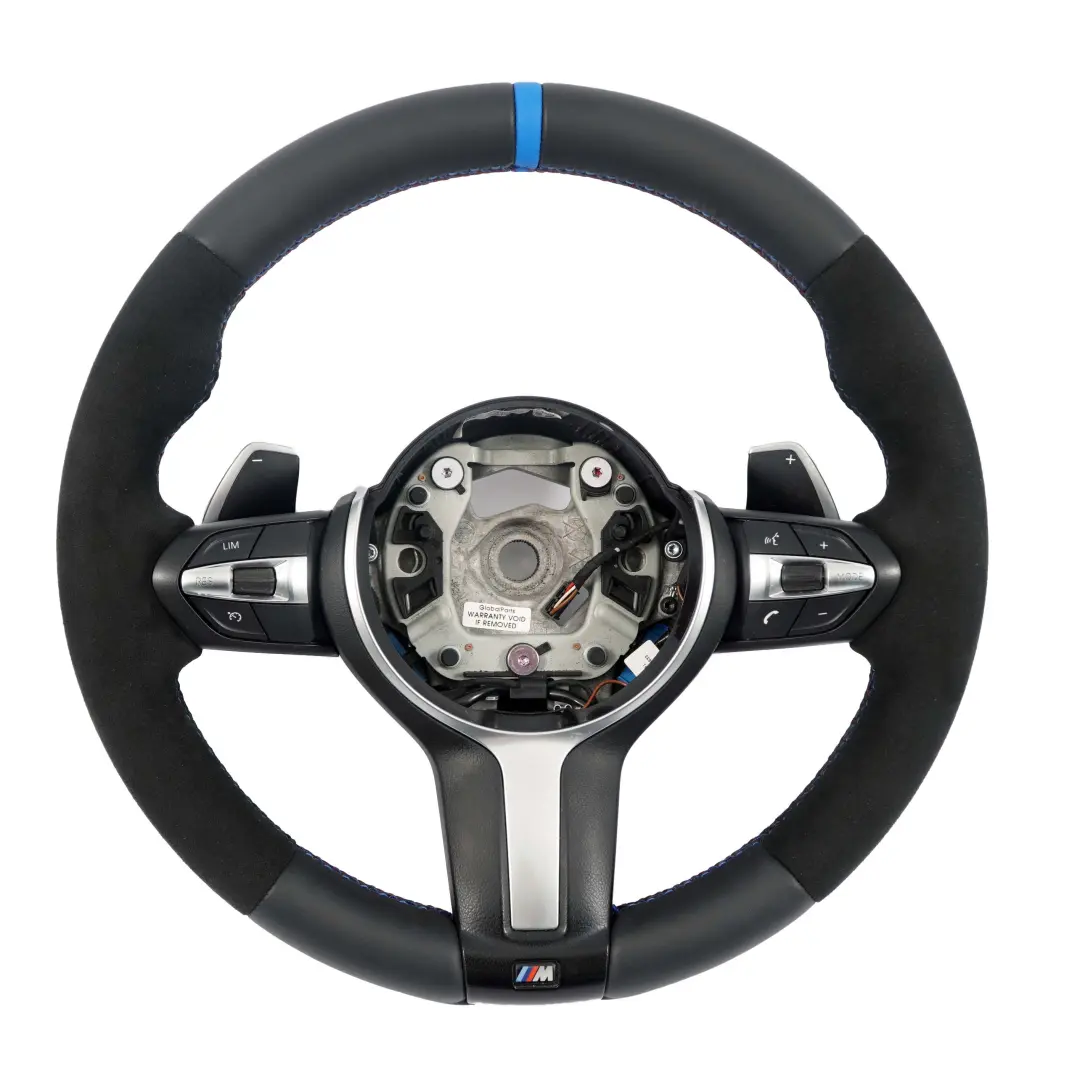 BMW F20 F30 F31 F32 NUOVO volante in pelle / Alcantara M Sport Paddle Shift - SKU 7850403-2 - Numero di parte 7850403