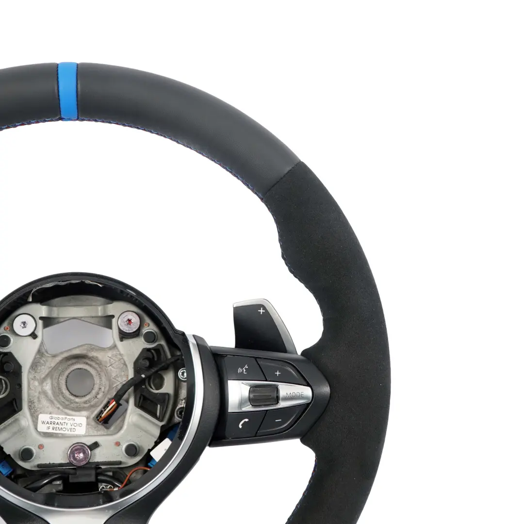Leather / Alcantara M Sport Steering Wheel Paddle Shift to BMW F20 F30 F31 F32 NEW with Part number 7850403 BMW F20 F30 F31 F32 NEW Leather / Alcantara M Sport Steering Wheel Paddle Shift - SKU 7850403-2 - Part number 7850403