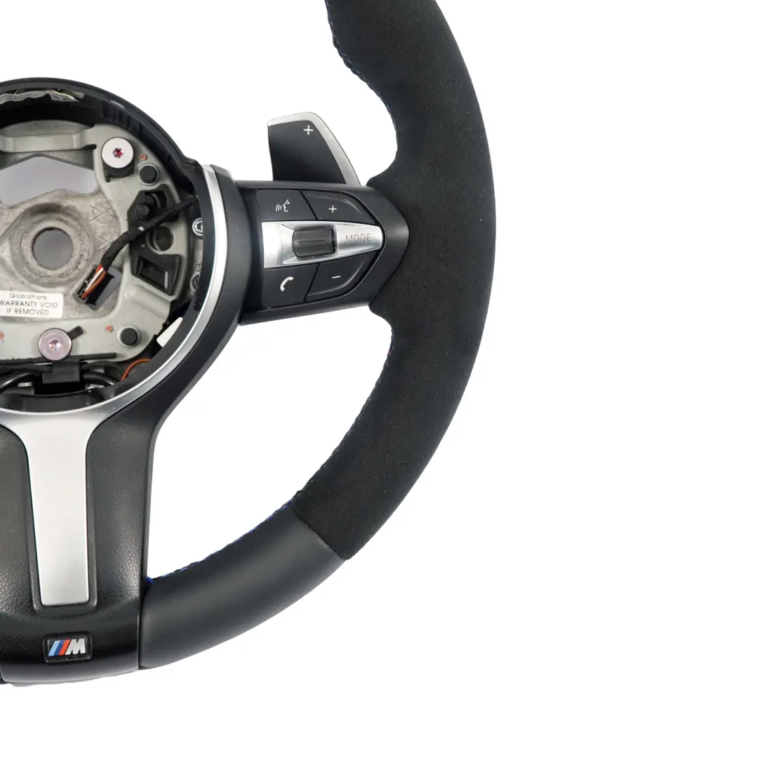 Leather / Alcantara M Sport Steering Wheel Paddle Shift to BMW F20 F30 F31 F32 NEW with Part number 7850403 BMW F20 F30 F31 F32 NEW Leather / Alcantara M Sport Steering Wheel Paddle Shift - SKU 7850403-2 - Part number 7850403