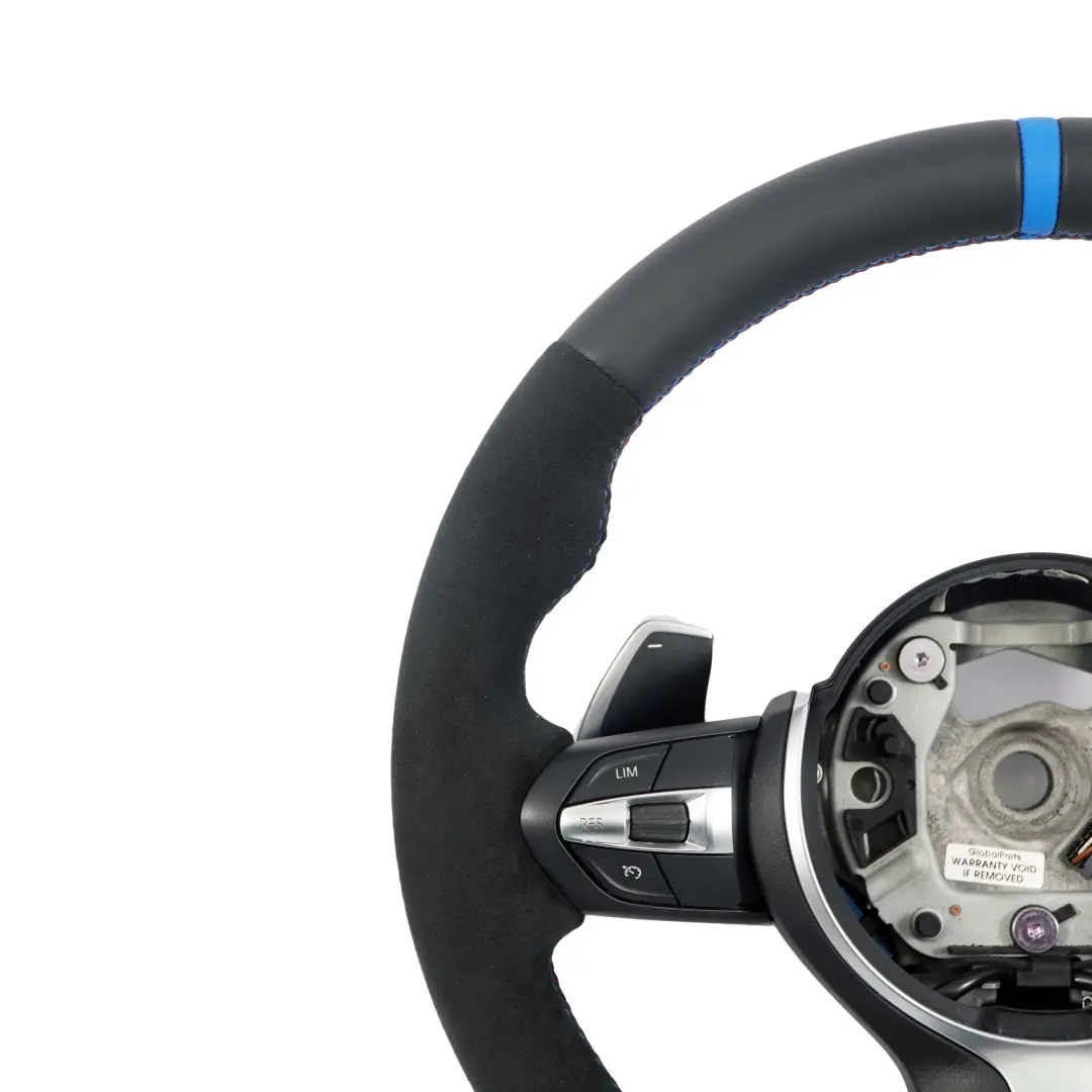 BMW F20 F30 F31 F32 NEW Leather / Alcantara M Sport Steering Wheel Paddle Shift - SKU 7850403-2 - Part number 7850403