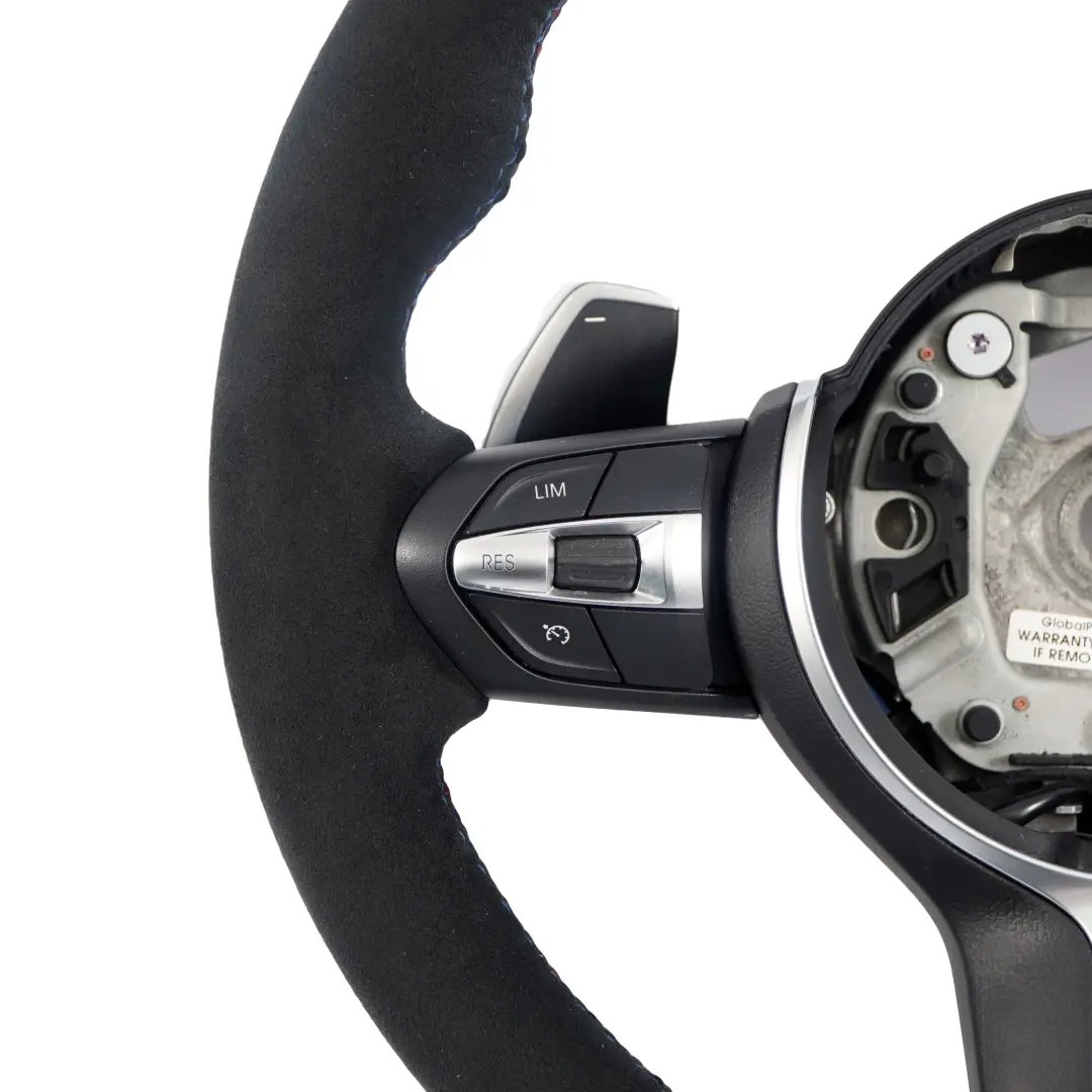 NUEVO Cuero / Alcantara M Sport Volante Paddle Shift para BMW F20 F30 F31 F32 con número de pieza 7850403 BMW F20 F30 F31 F32 NUEVO Cuero / Alcantara M Sport Volante Paddle Shift - SKU 7850403-2 - Número de pieza 7850403