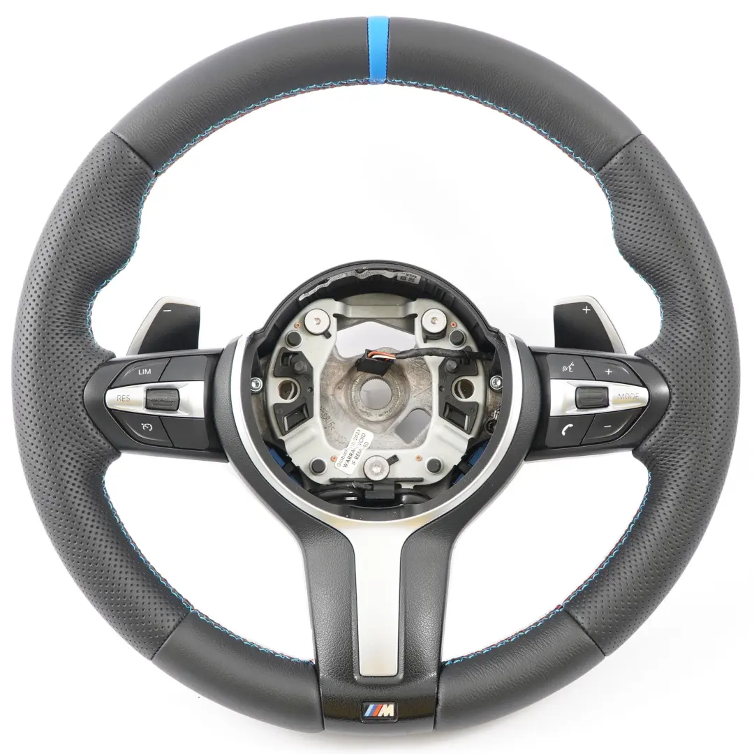 Nuovo Pelle Nera Volante Paddle Shift per BMW F20 F21 F30 F31 F32 F34 F36 M Sport con numero di parte 7850403 BMW F20 F21 F30 F31 F32 F34 F36 M Sport Nuovo Pelle Nera Volante Paddle Shift - SKU 7850403-4 - Numero di parte 7850403