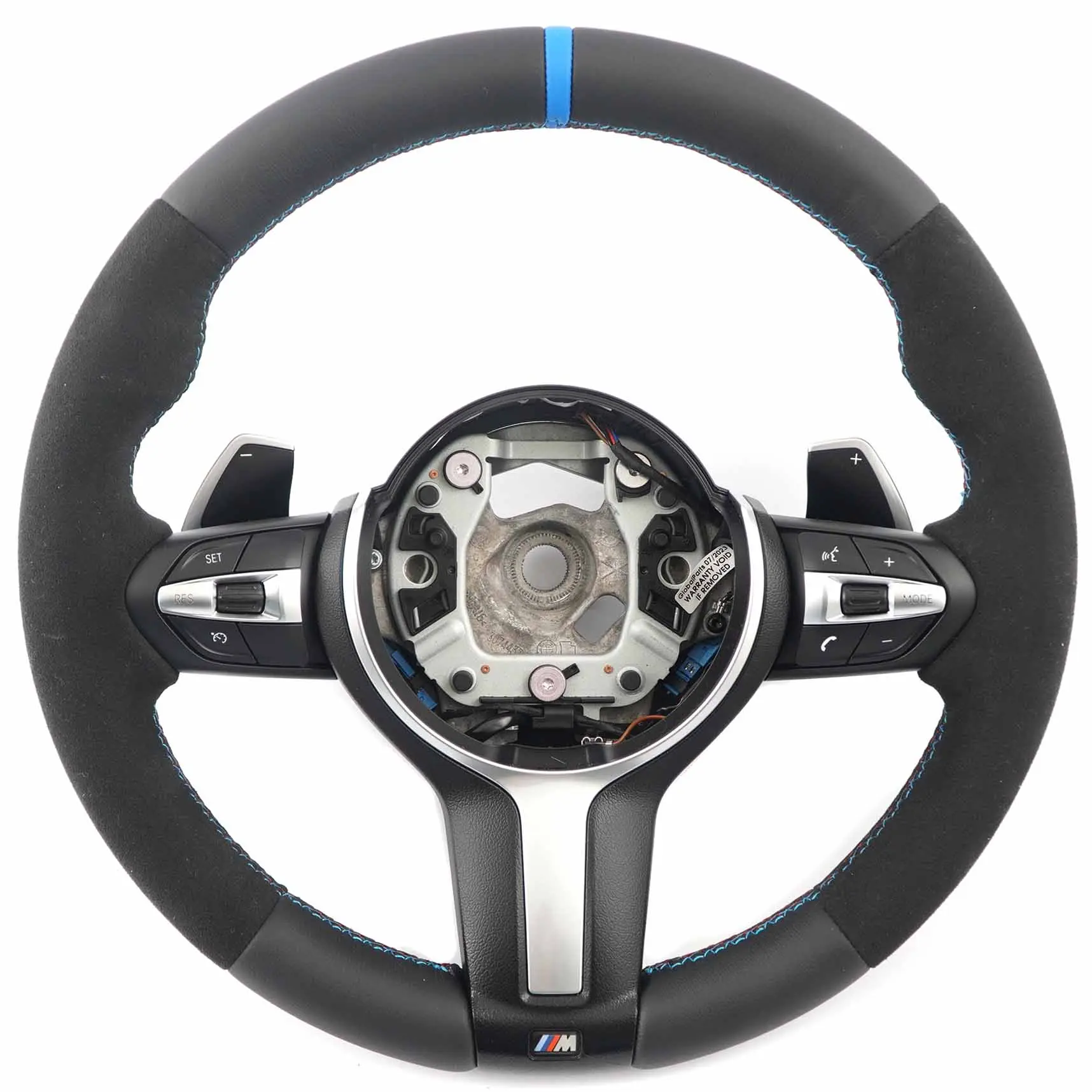 BMW F20 F21 F30 F31 F32 F33 F36 LCI M Sport Volant avec NEUF Noir Cuir Palettes