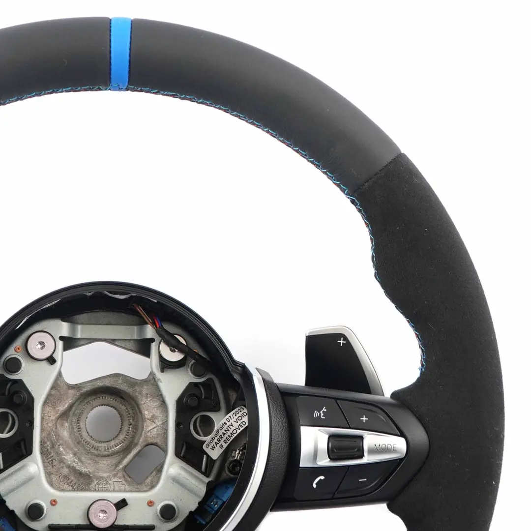 BMW F20 F30 F31 F32 NEW Leather / Alcantara M Sport Steering Wheel Paddle Shift - SKU 7850403-5 - Part number 7850403