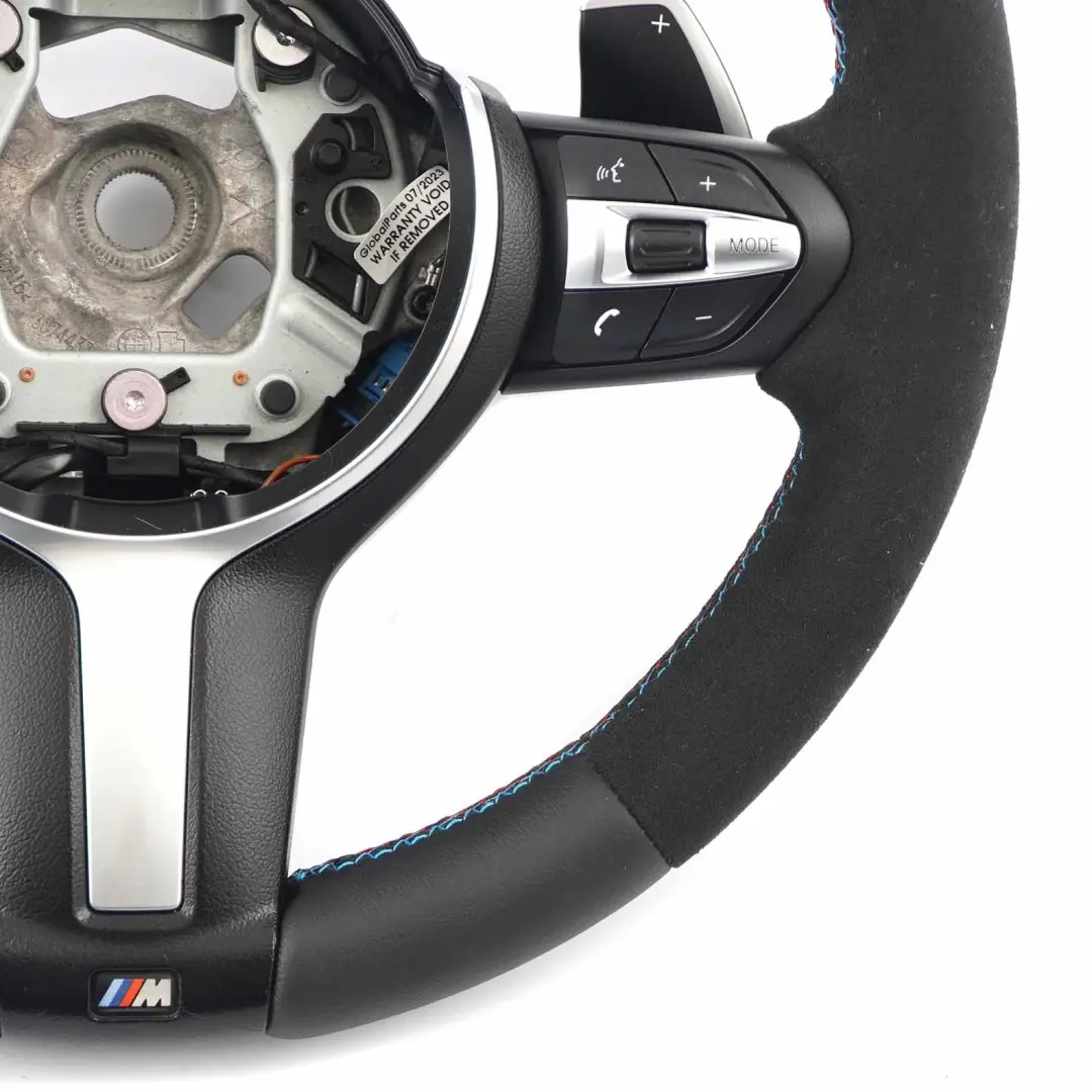 BMW F20 F30 F31 F32 NEW Leather / Alcantara M Sport Steering Wheel Paddle Shift - SKU 7850403-5 - Part number 7850403