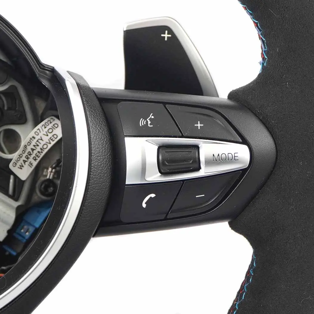BMW F20 F30 F31 F32 NEW Leather / Alcantara M Sport Steering Wheel Paddle Shift - SKU 7850403-5 - Part number 7850403