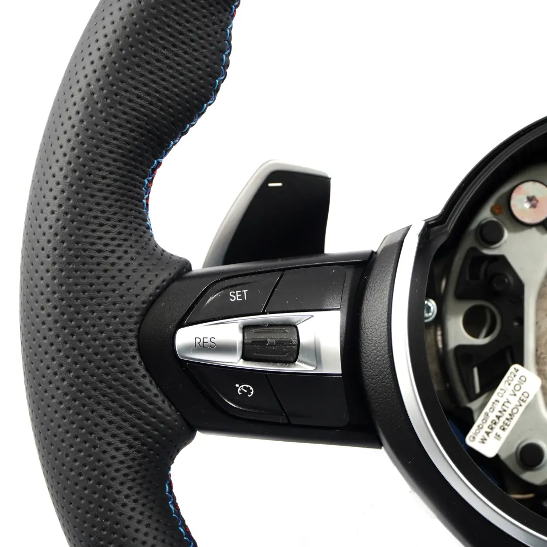 Nuova Pelle Nera Volante Leve del Cambio per BMW F20 F21 LCI F30 F32 M Sport con numero di parte 7850403 BMW F20 F21 LCI F30 F32 M Sport Nuova Pelle Nera Volante Leve del Cambio - SKU 7850403-7 - Numero di parte 7850403