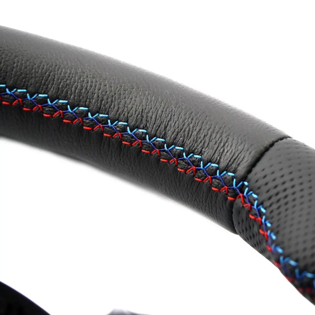 NUEVO Volante De cuero negro Paddle Shift para BMW F20 F21 LCI F30 F32 M Sport con número de pieza 7850403 BMW F20 F21 LCI F30 F32 M Sport NUEVO Volante De cuero negro Paddle Shift - SKU 7850403-7 - Número de pieza 7850403