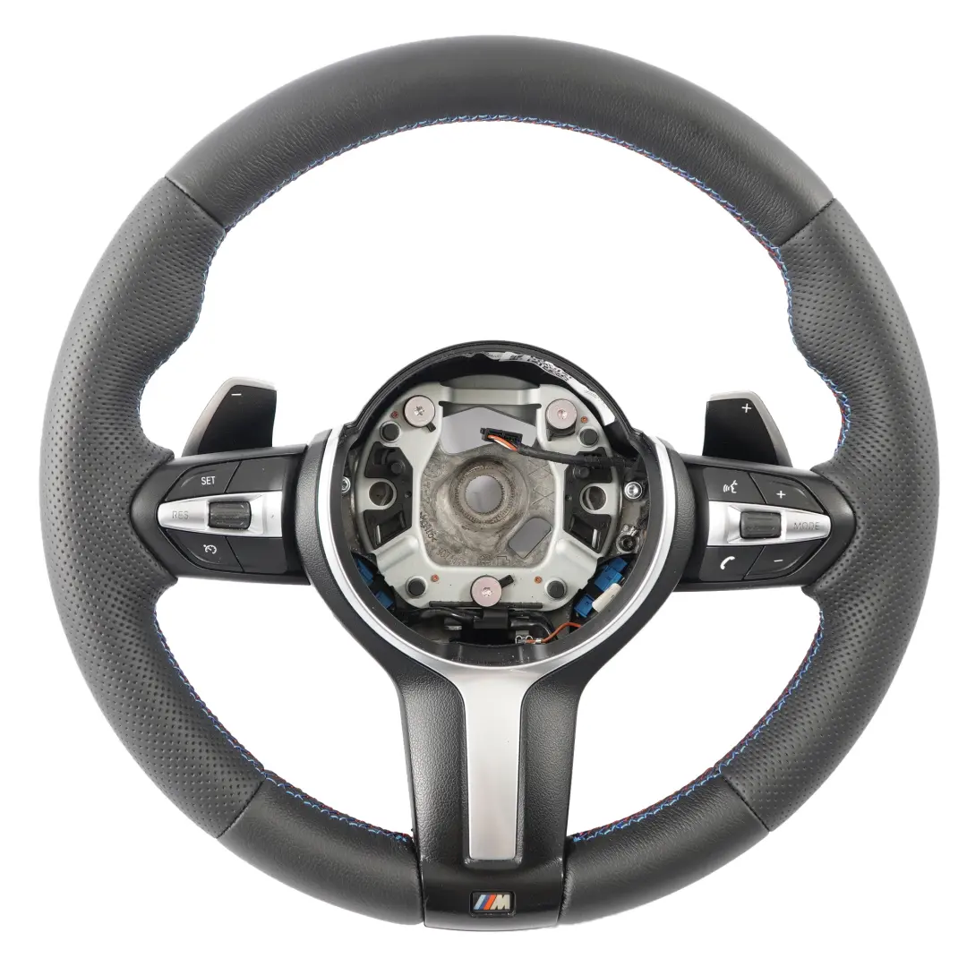 BMW F20 F21 LCI F30 F32 M Sport NUOVO volante in pelle nera Paddle Shift - SKU 7850403-8 - Numero di parte 7850403