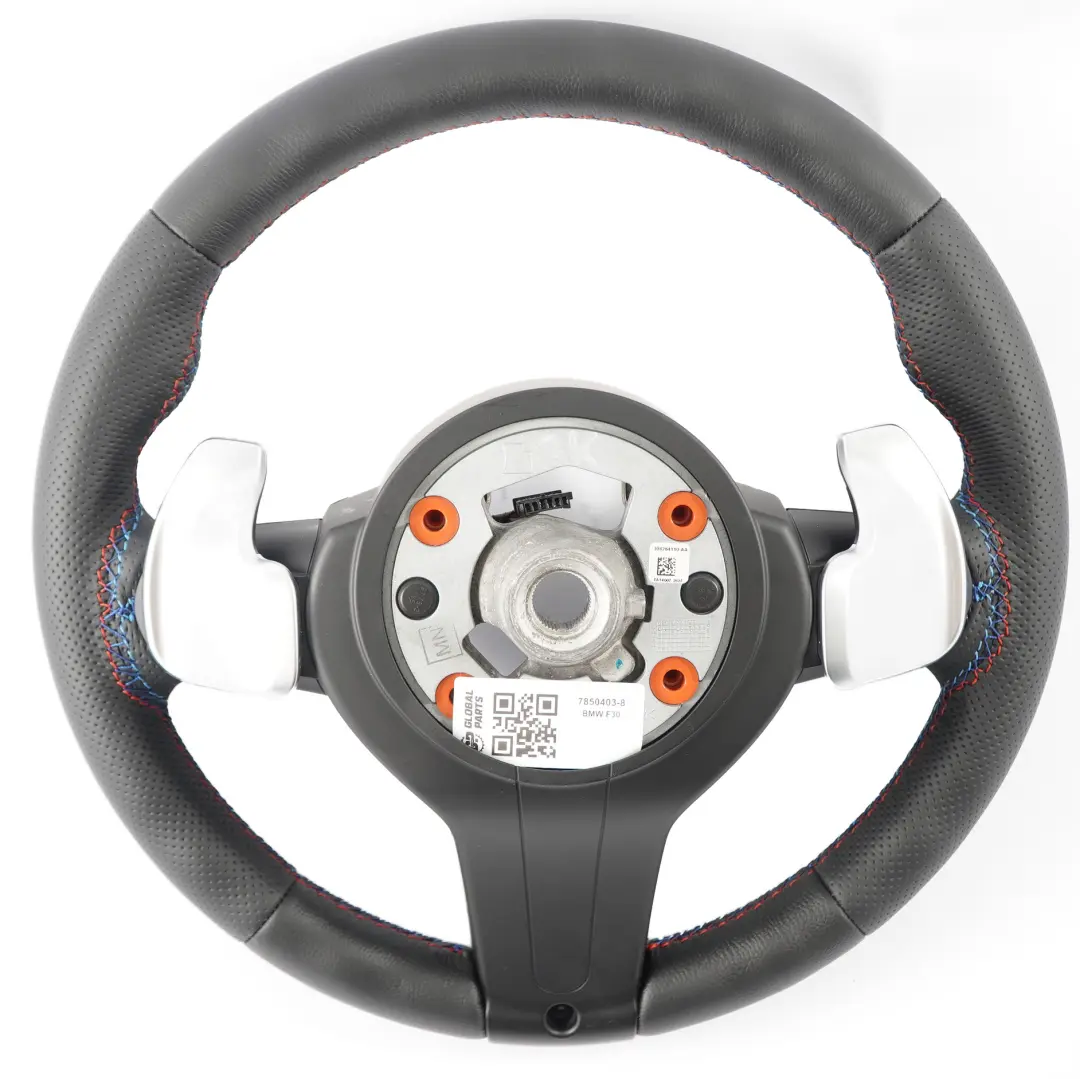 BMW F20 F21 LCI F30 F32 M Sport NUEVO Volante de cuero negro Paddle Shift - SKU 7850403-8 - Número de pieza 7850403