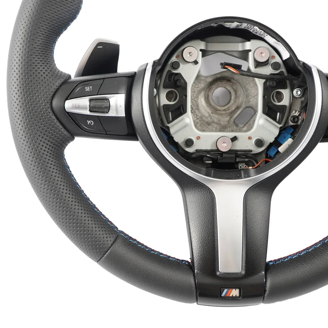 BMW F20 F21 LCI F30 F32 M Sport NUOVO volante in pelle nera Paddle Shift - SKU 7850403-8 - Numero di parte 7850403