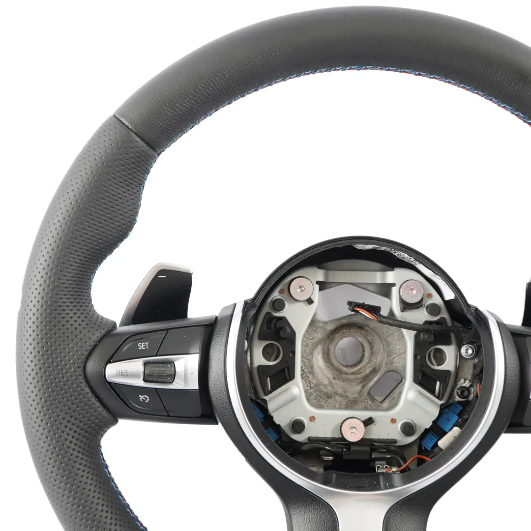 BMW F20 F21 LCI F30 F32 M Sport NUOVO volante in pelle nera Paddle Shift - SKU 7850403-8 - Numero di parte 7850403