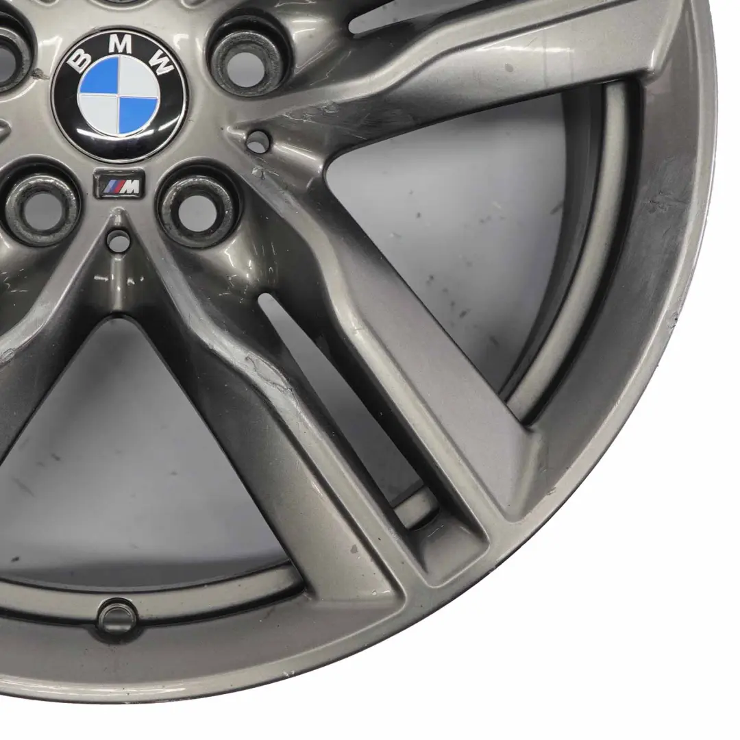 BMW X1 F48 Wheel Alloy Rim 18" M Double Spoke 570 ET:51 7,5J Ferricgrey - SKU 7850456-3 - Part number 7850456