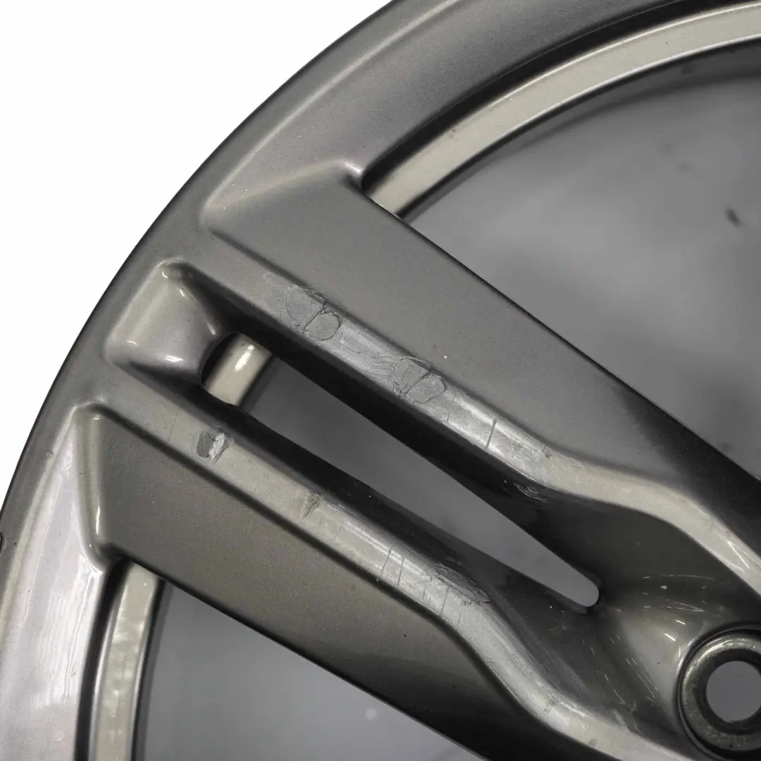 Alloy Rim 18" M Double Spoke 570 ET:51 7,5J Ferricgrey to BMW X1 F48 Wheel with Part number 7850456 BMW X1 F48 Wheel Alloy Rim 18" M Double Spoke 570 ET:51 7,5J Ferricgrey - SKU 7850456-3 - Part number 7850456