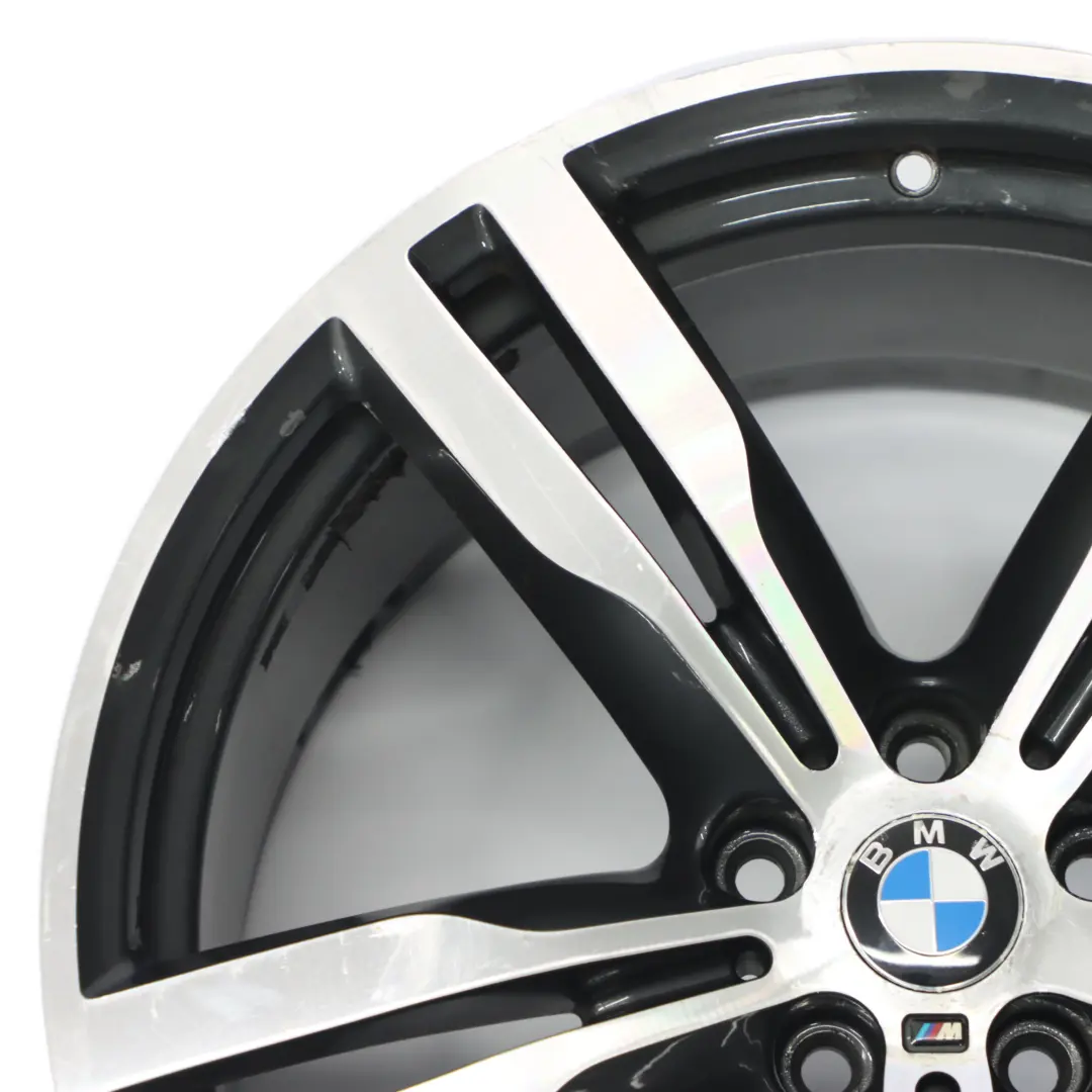 Light Alloy Wheel Rim 20" M Double Spoke 648 10J ET:41 to BMW G11 Rear with Part number 7850582 BMW G11 Rear Light Alloy Wheel Rim 20" M Double Spoke 648 10J ET:41 - SKU 7850582-1 - Part number 7850582