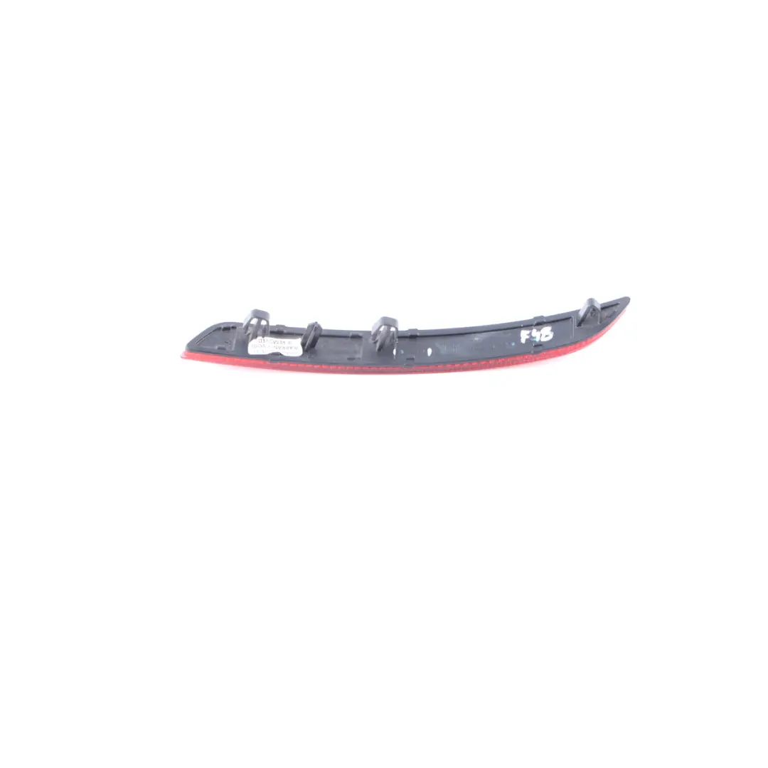 BMW X1 F48 M Sport Reflector lámpara trasera izquierda parachoques Trim - SKU 7850997 - Número de pieza 7850997