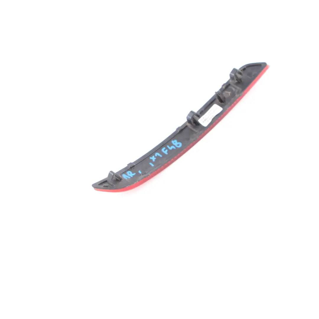 Lamp Reflector Rear Right O/S Bumper Trim Reflection to BMW X1 F48 M Sport with Part number 7850998 BMW X1 F48 M Sport Lamp Reflector Rear Right O/S Bumper Trim Reflection - SKU 7850998 - Part number 7850998