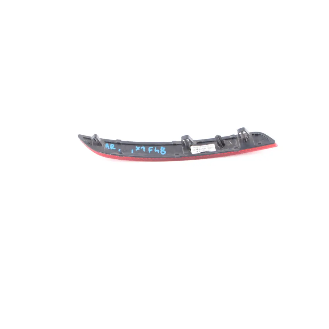 BMW X1 F48 M Sport Lamp Reflector Rear Right O/S Bumper Trim Reflection - SKU 7850998 - Part number 7850998