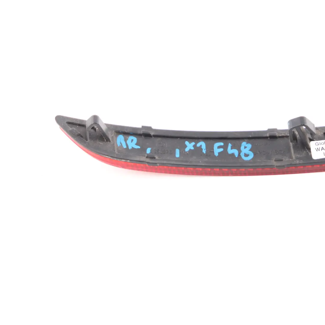 Lamp Reflector Rear Right O/S Bumper Trim Reflection to BMW X1 F48 M Sport with Part number 7850998 BMW X1 F48 M Sport Lamp Reflector Rear Right O/S Bumper Trim Reflection - SKU 7850998 - Part number 7850998