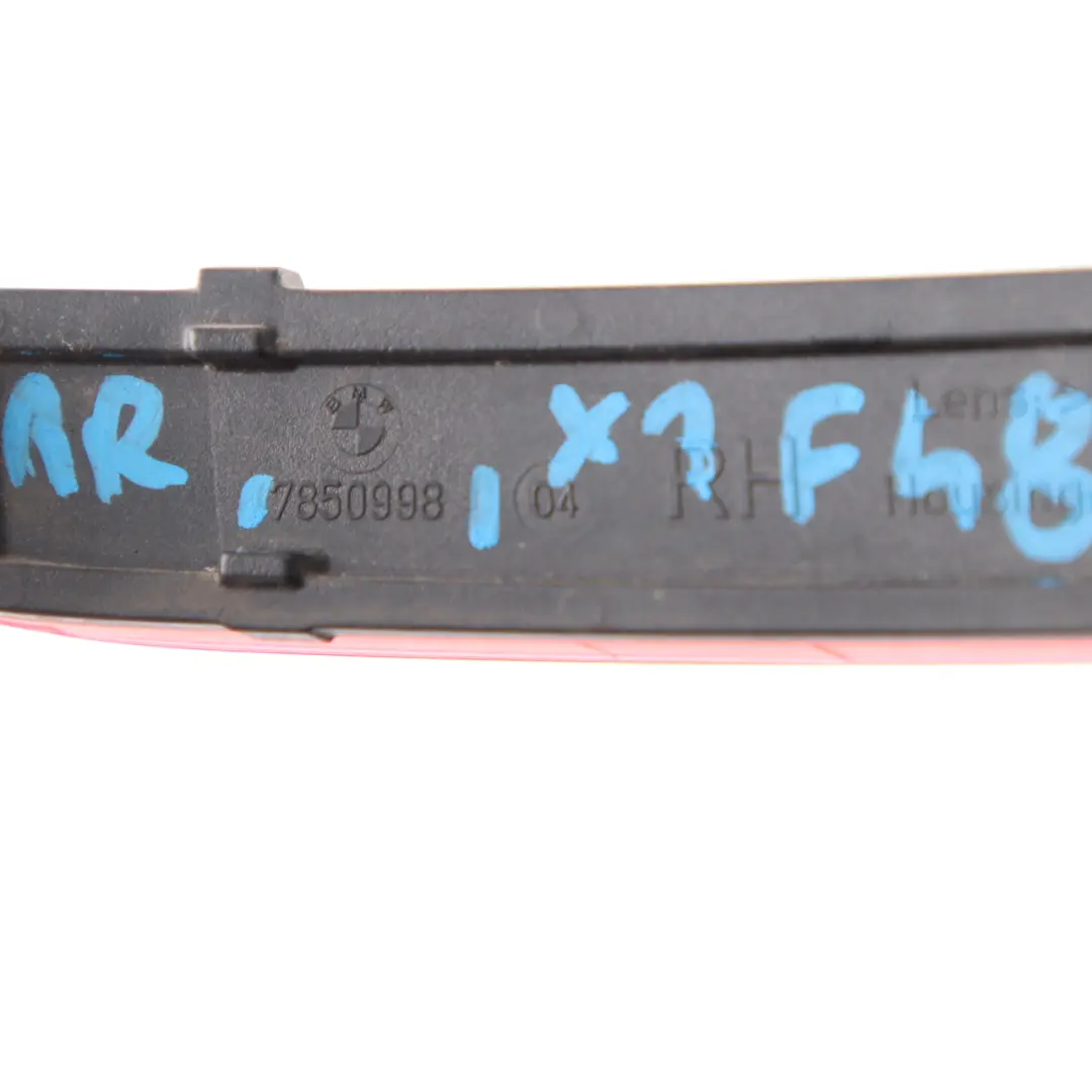 Lamp Reflector Rear Right O/S Bumper Trim Reflection to BMW X1 F48 M Sport with Part number 7850998 BMW X1 F48 M Sport Lamp Reflector Rear Right O/S Bumper Trim Reflection - SKU 7850998 - Part number 7850998