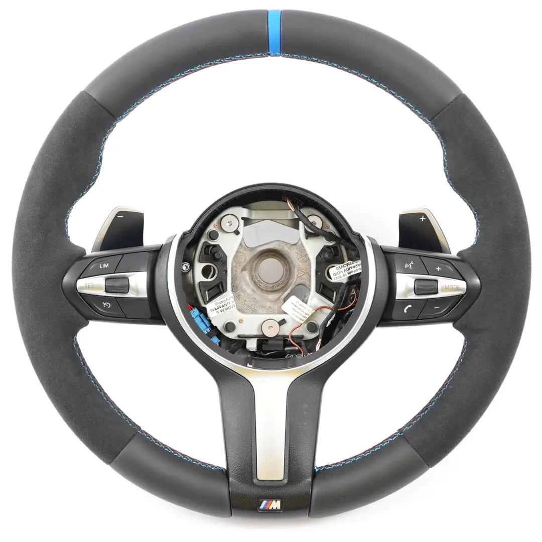Nuovo Volante In Pelle Nera Paddle Shift per BMW F07 F10 F11 LCI F06 F12 F13 M Sport con numero di parte 7851234 BMW F07 F10 F11 LCI F06 F12 F13 M Sport Nuovo Volante In Pelle Nera Paddle Shift - SKU 7851234-1 - Numero di parte 7851234