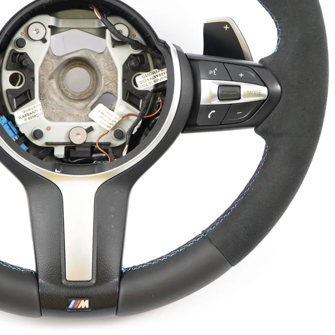 BMW F07 F10 F11 LCI F06 F12 NUEVO Cuero / Alcantara M Sport Volante Paddle Shift - SKU 7851234-1 - Número de pieza 7851234