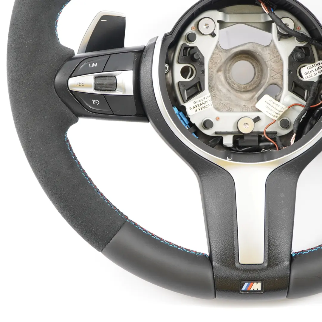 Pakiet Kierownica Sport Sportowa NOWA Skóra Łopatki do BMW F07 F10 F11 LCI M o numerze 7851234 BMW F07 F10 F11 LCI M Pakiet Kierownica Sport Sportowa NOWA Skóra Łopatki - SKU 7851234-1 - Numer Części 7851234