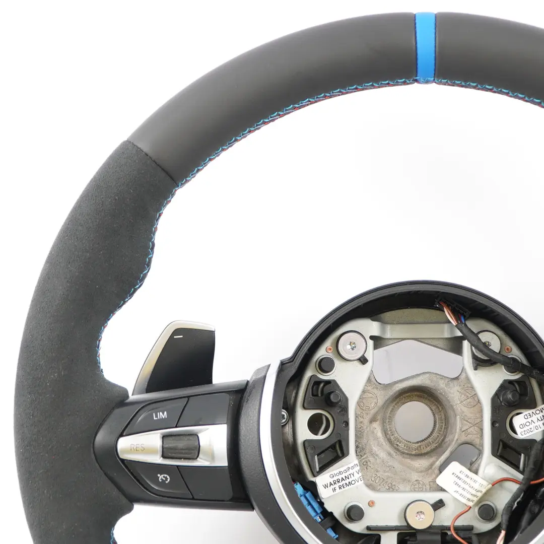 BMW F07 F10 F11 LCI F06 F12 NUEVO Cuero / Alcantara M Sport Volante Paddle Shift - SKU 7851234-1 - Número de pieza 7851234