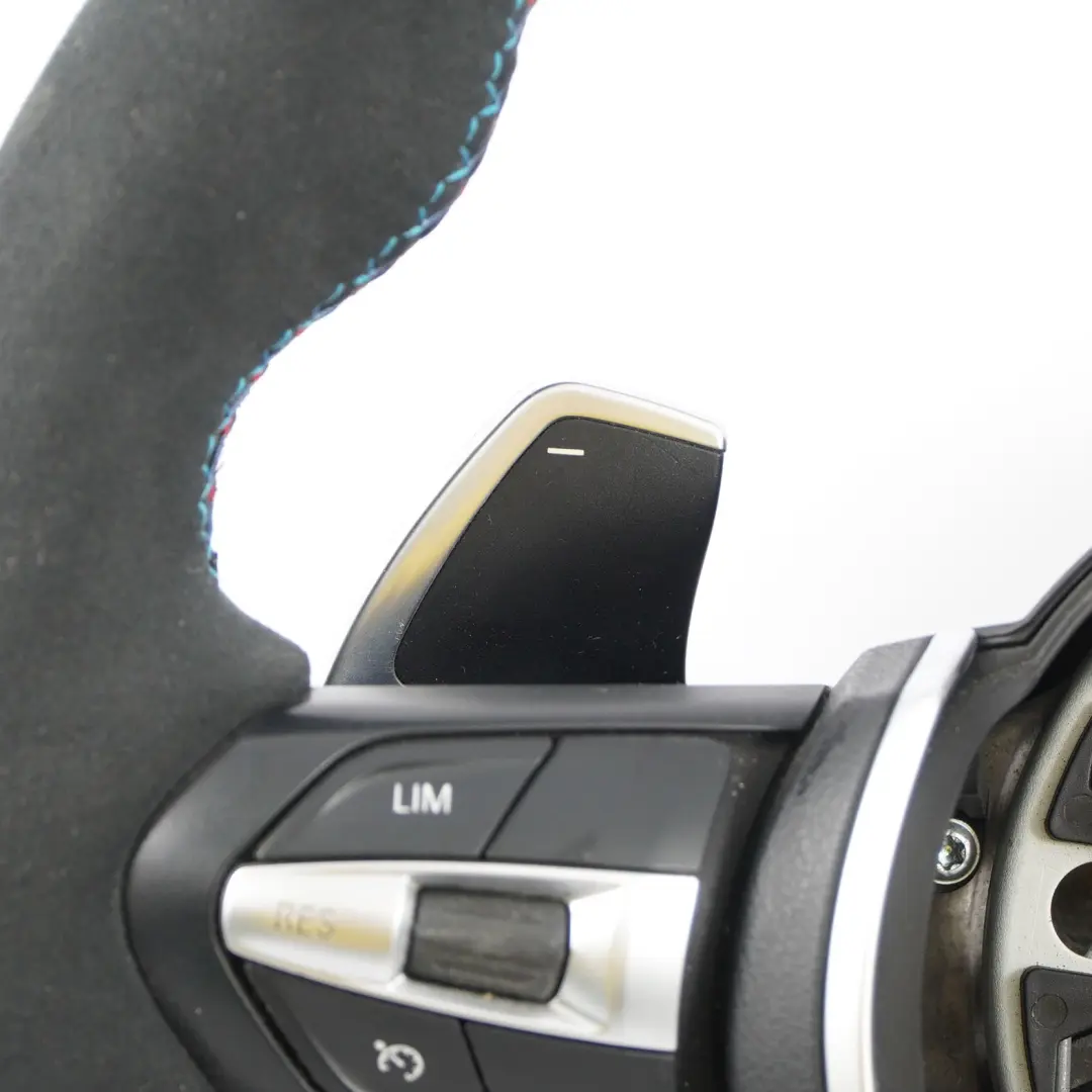 BMW F07 F10 F11 LCI F06 F12 NUEVO Cuero / Alcantara M Sport Volante Paddle Shift - SKU 7851234-1 - Número de pieza 7851234