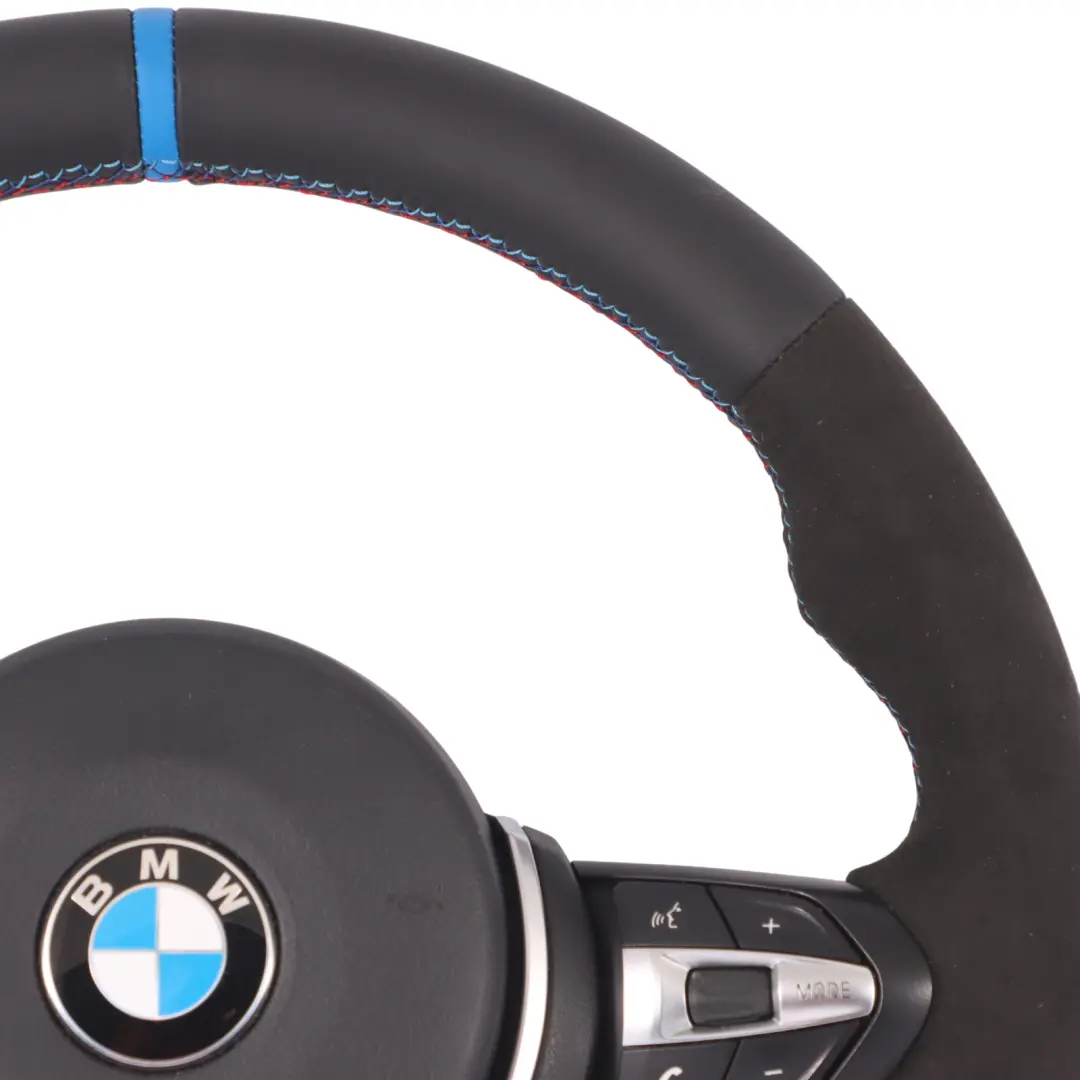BMW F06 F07 F10 F11 LCI F12 F13 NEW Black Leather M Sport Steering Wheel - SKU 7851234-2-SET - Part number 7851234