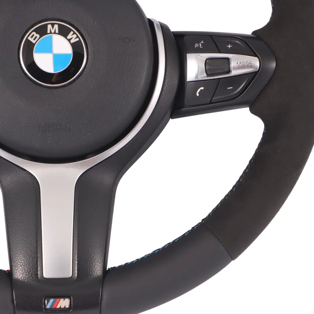 Leather M Sport Steering Wheel to BMW F06 F07 F10 F11 LCI F12 F13 NEW Black with Part number 7851234 BMW F06 F07 F10 F11 LCI F12 F13 NEW Black Leather M Sport Steering Wheel - SKU 7851234-2-SET - Part number 7851234