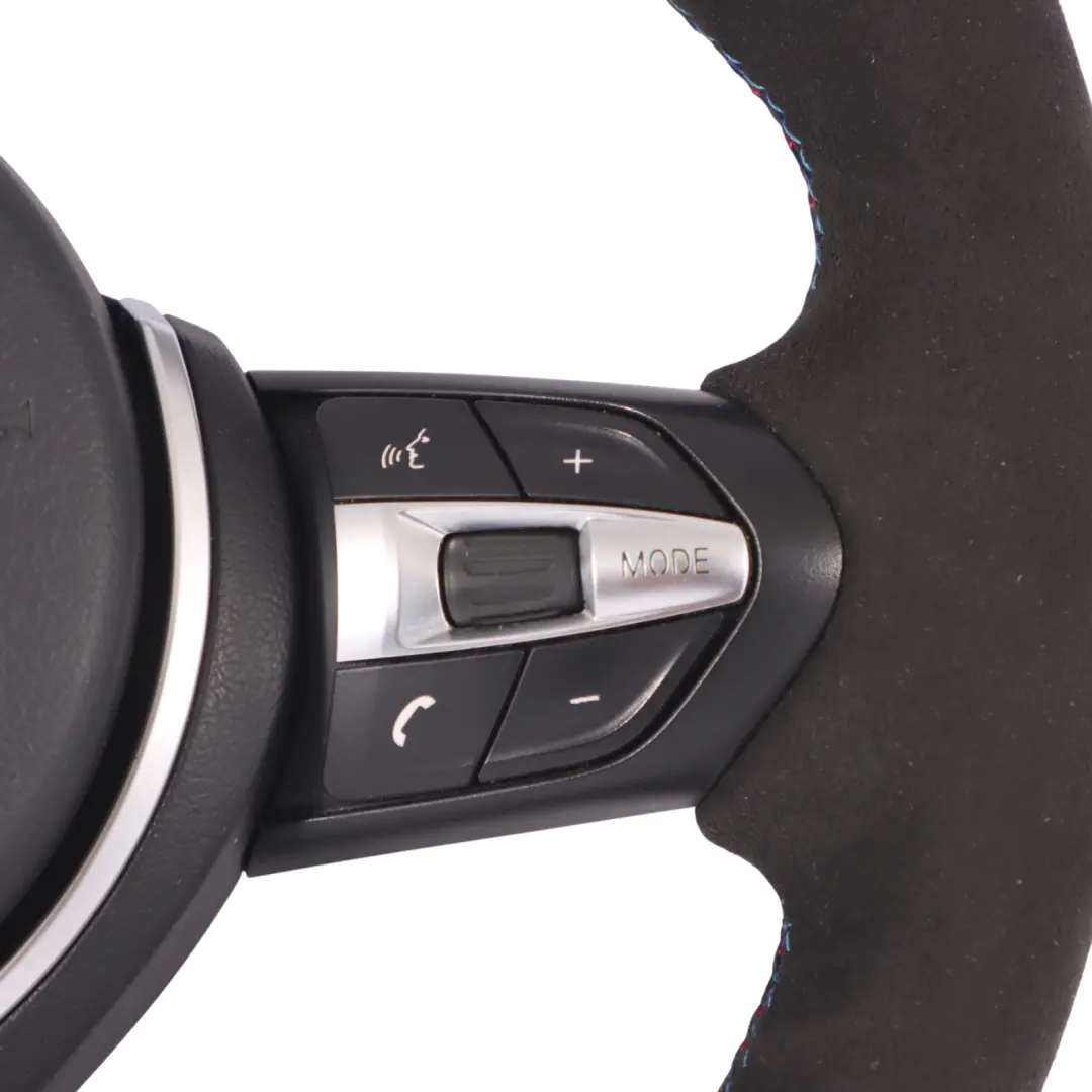 NUEVO Cuero / Alcantara M Sport Volante Paddle Shift para BMW F06 F07 F10 F11 LCI F12 con número de pieza 7851234 BMW F06 F07 F10 F11 LCI F12 NUEVO Cuero / Alcantara M Sport Volante Paddle Shift - SKU 7851234-2-SET - Número de pieza 7851234