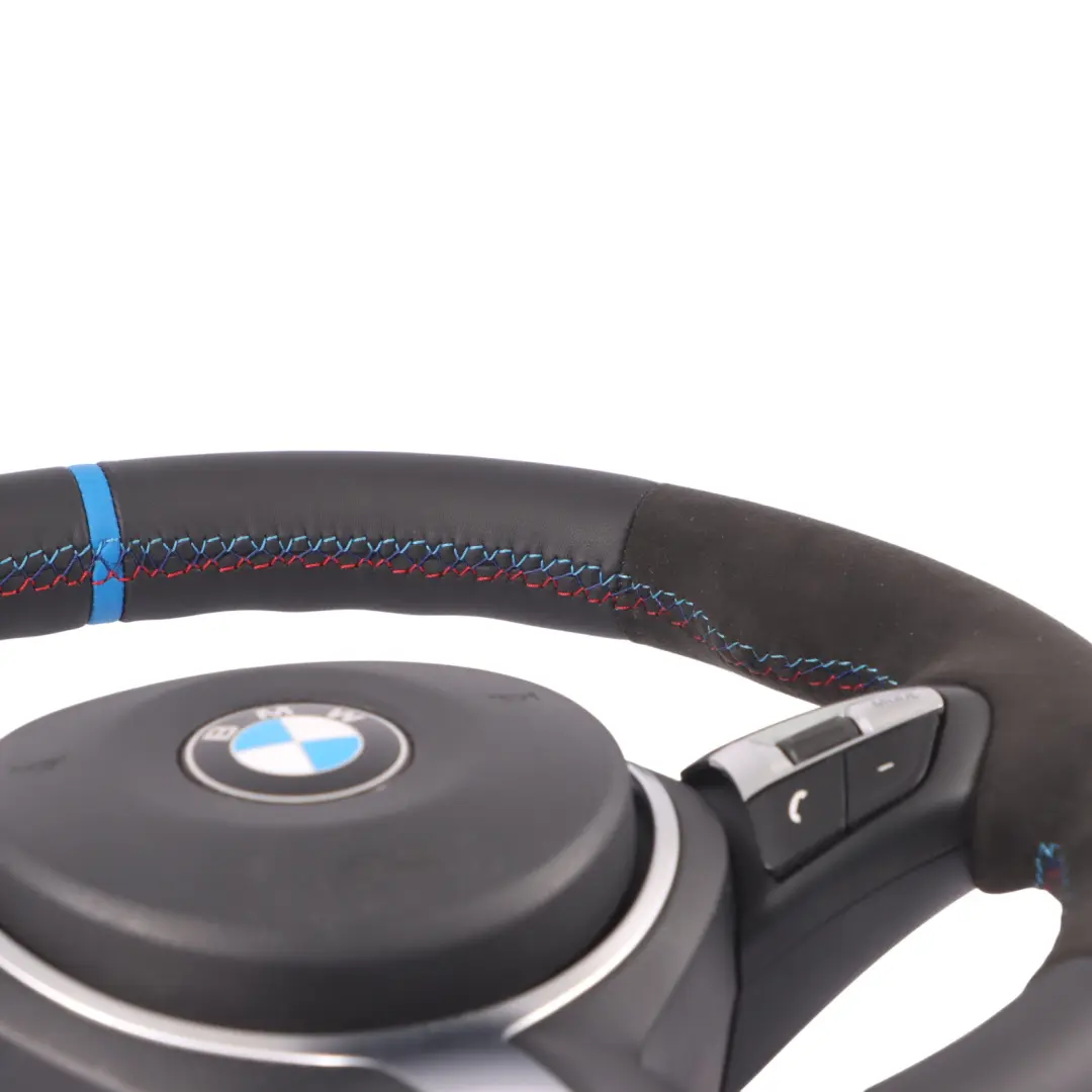 BMW F06 F07 F10 F11 LCI F12 F13 M Sport Volant avec NEUF Noir Cuir Palettes - SKU 7851234-2-SET - Numéro de pièce 7851234