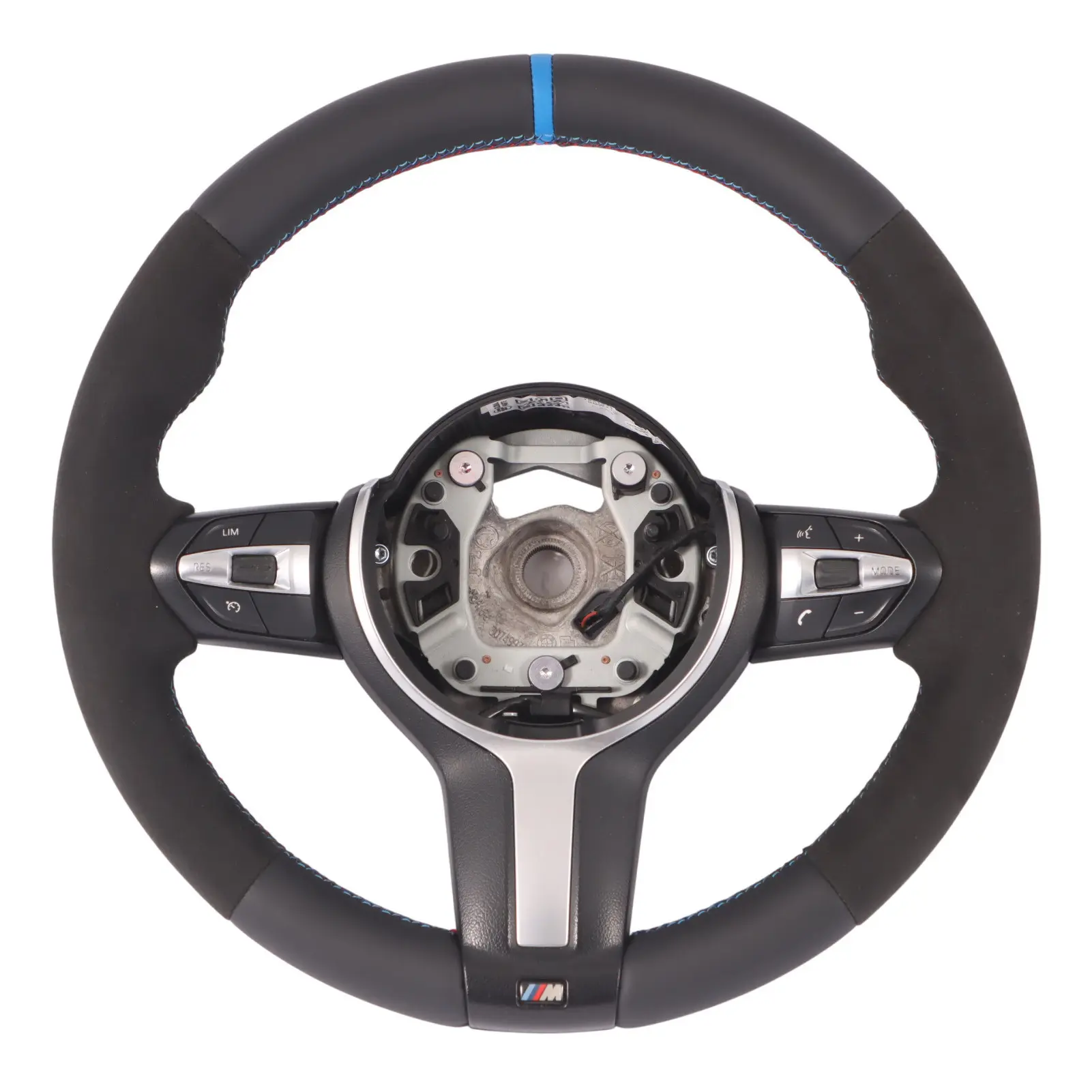 BMW F06 F07 F10 F11 LCI F12 F13 M Sport Nuovo Volante In Pelle Nera Paddle Shift